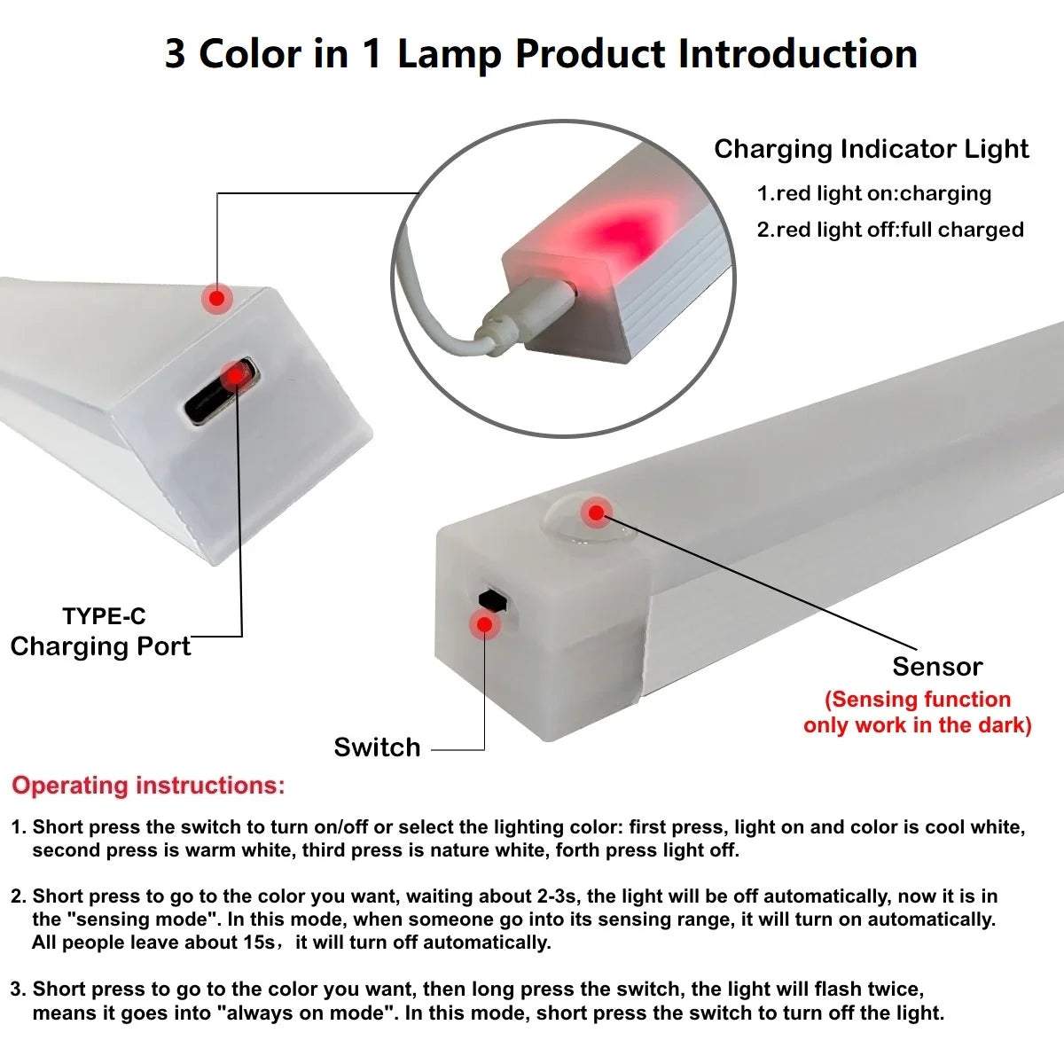 AYVEO GlowSense™ Wireless Motion Sensor Light